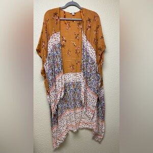 American Eagle Outfitters Boho Floral Kimono